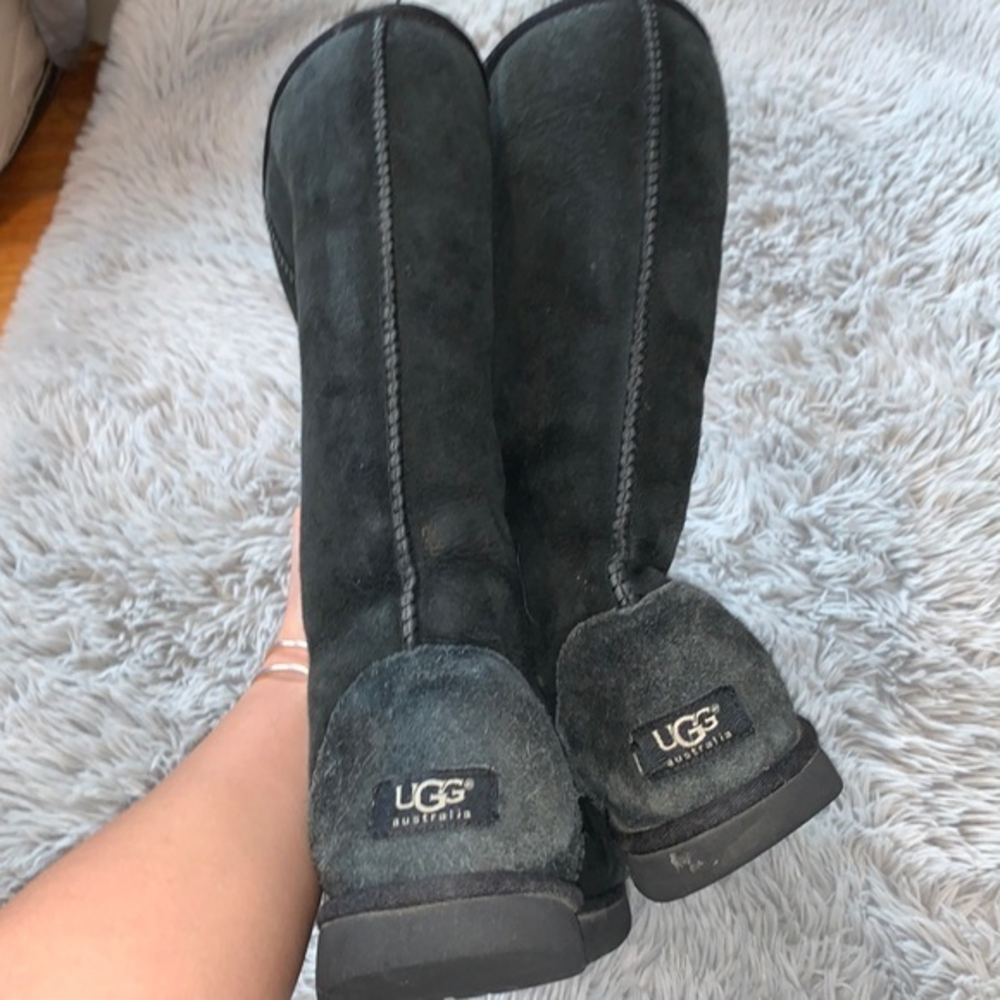 Ugg black tall‎ boots